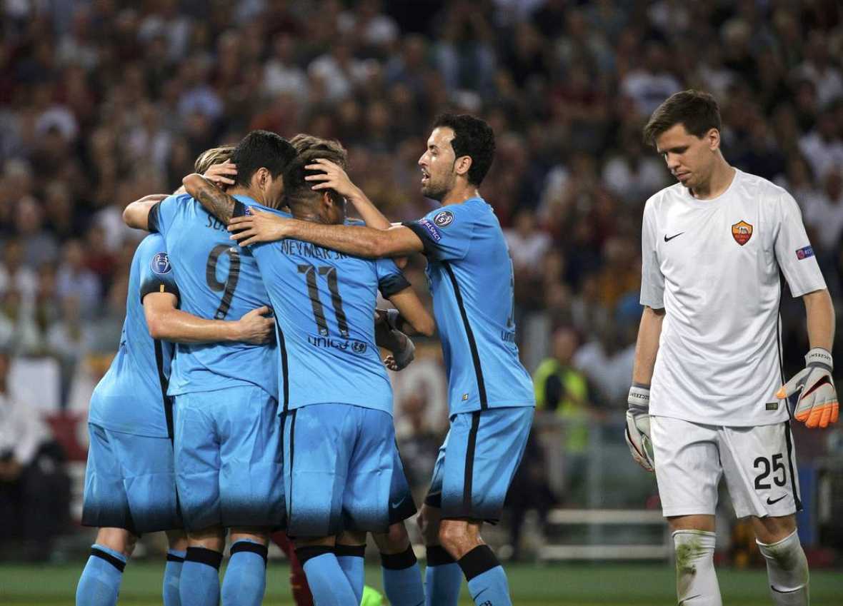 FOTO ROMA-BARÇA