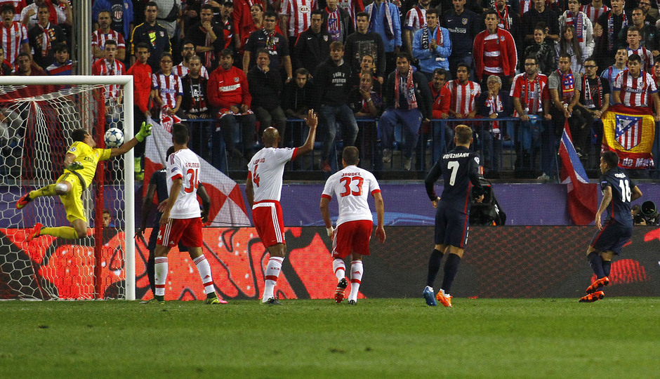 El Atlético sólo jugó 36 minutos