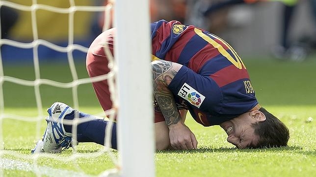 Se rompe el tridente: Messi K.O.