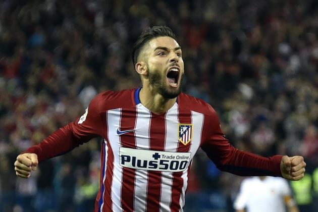 Yanick Carrasco: "No esperaba adaptarme tan rápido al Atleti" Celebración Yanick Carrasco