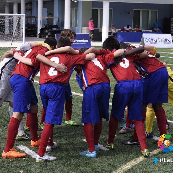 El Atlético se despide de La Liga Promises con goleada