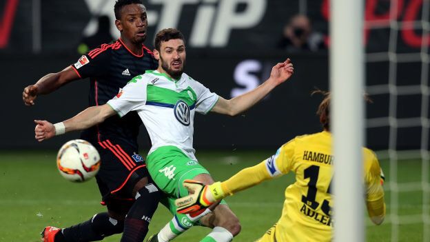 Justo empate en el Volkswagen-Arena Ocasión wolfburgo - Bundesliga