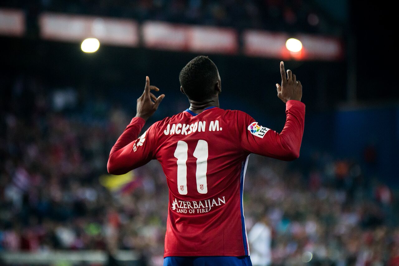 Jackson quiere triunfar en el Atlético de Madrid