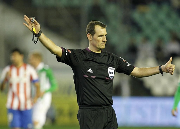 Clos Gómez arbitrará el partido entre Atlético y Levante Clos Gómez- colegio Aragonés