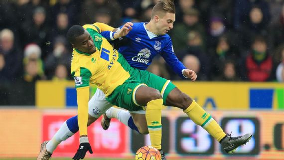 El Everton deja 2 puntos en Carrow Road