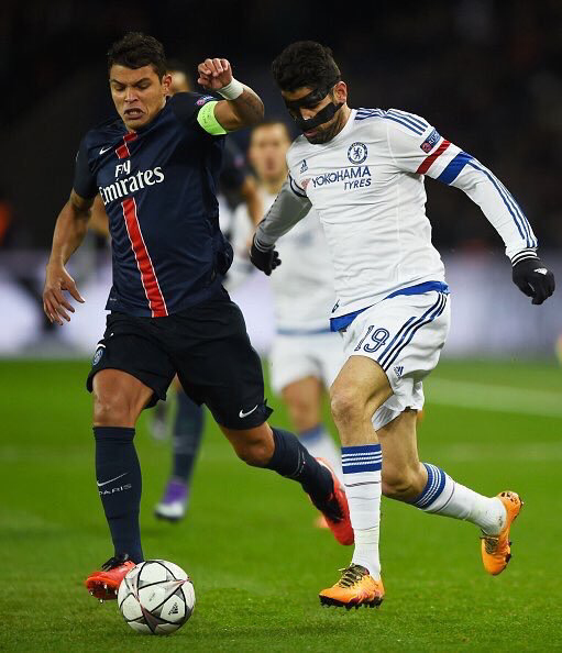 Diego Costa y Thiago Silva
