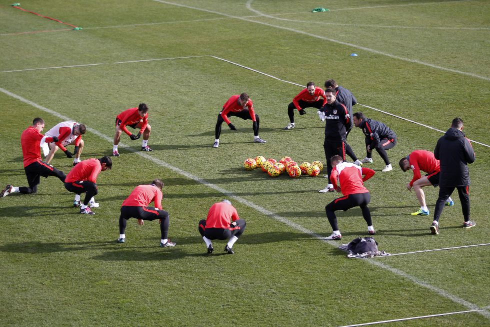 entrenamiento Atleti