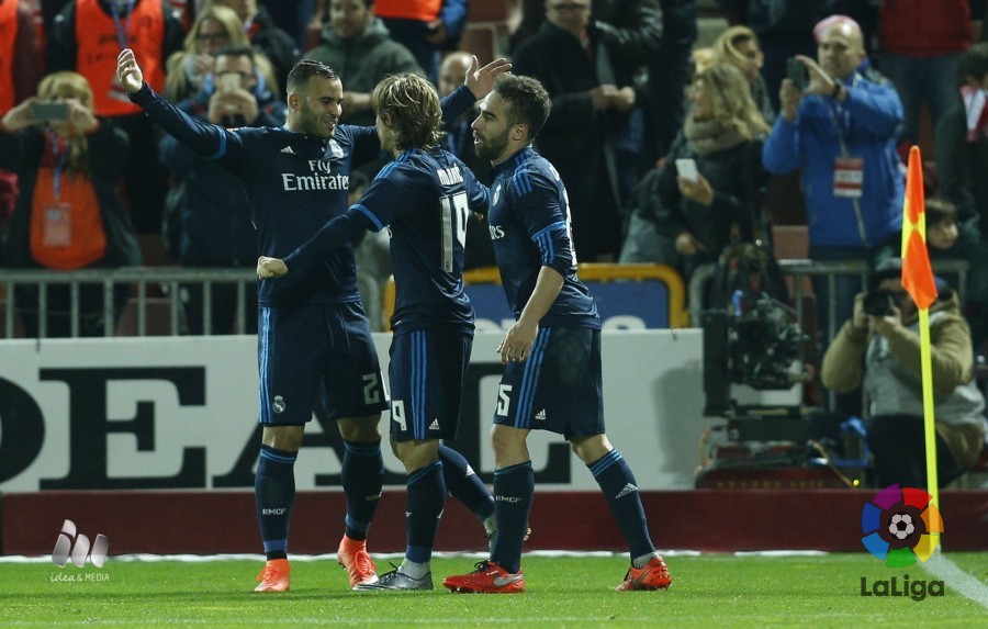 Modric evita el KO blanco