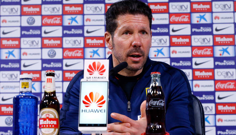 Simeone: "Esperamos llegar con la misma energía y fortaleza"
