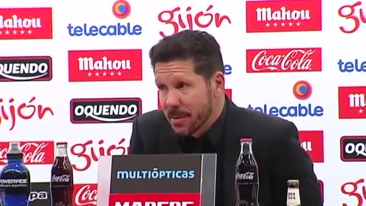 Simeone: "Los jugadores lo dieron todo"