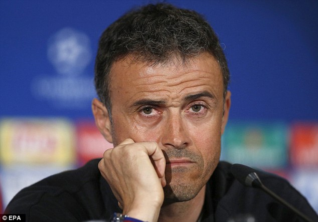 Luis Enrique: "El 100% de la culpa es mía"