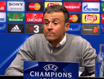 Luis Enrique: "Con esta mentalidad y estos jugadores, al fin del mundo" Luis Enrique atiende a los medios de comunicación