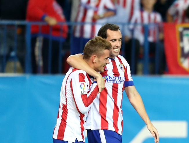 Simeone reservará a Godín y Griezmann