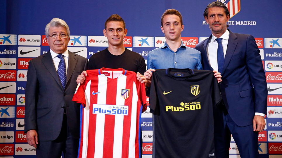 Diogo Jota y Santos Borré, presentados como nuevos jugadores rojiblancos