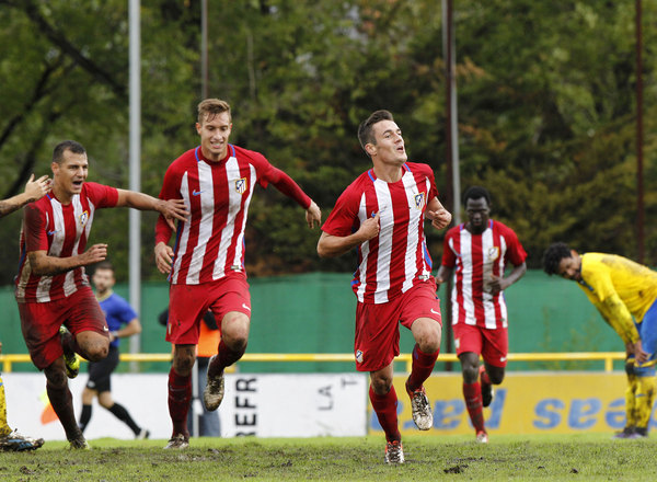 El Atleti B no dejó de creer y se llevó una importante victoria