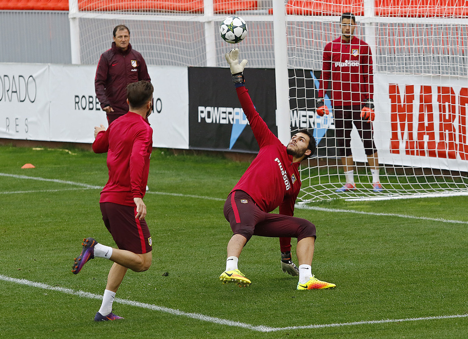 Oblak, ausente en la última sesión antes de viajar a Rostov