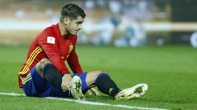 Morata se pierde el derbi y estará un mes de baja