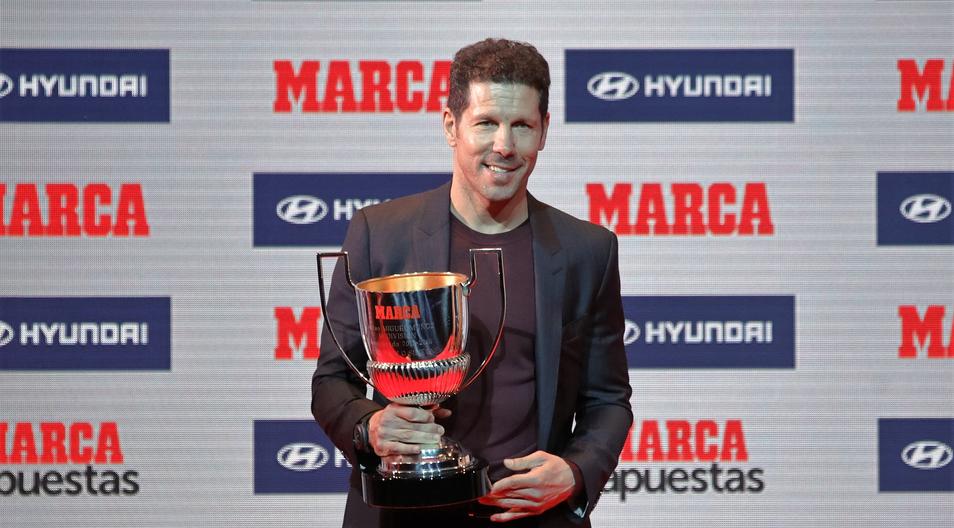 Simeone y Oblak, protagonistas en los premios MARCA