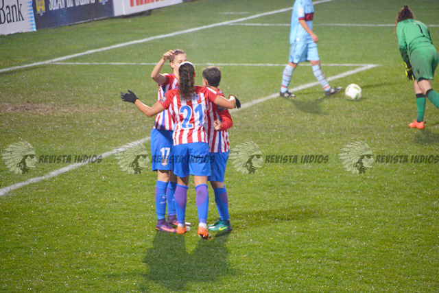 El Atlético Femenino arrolla al Levante