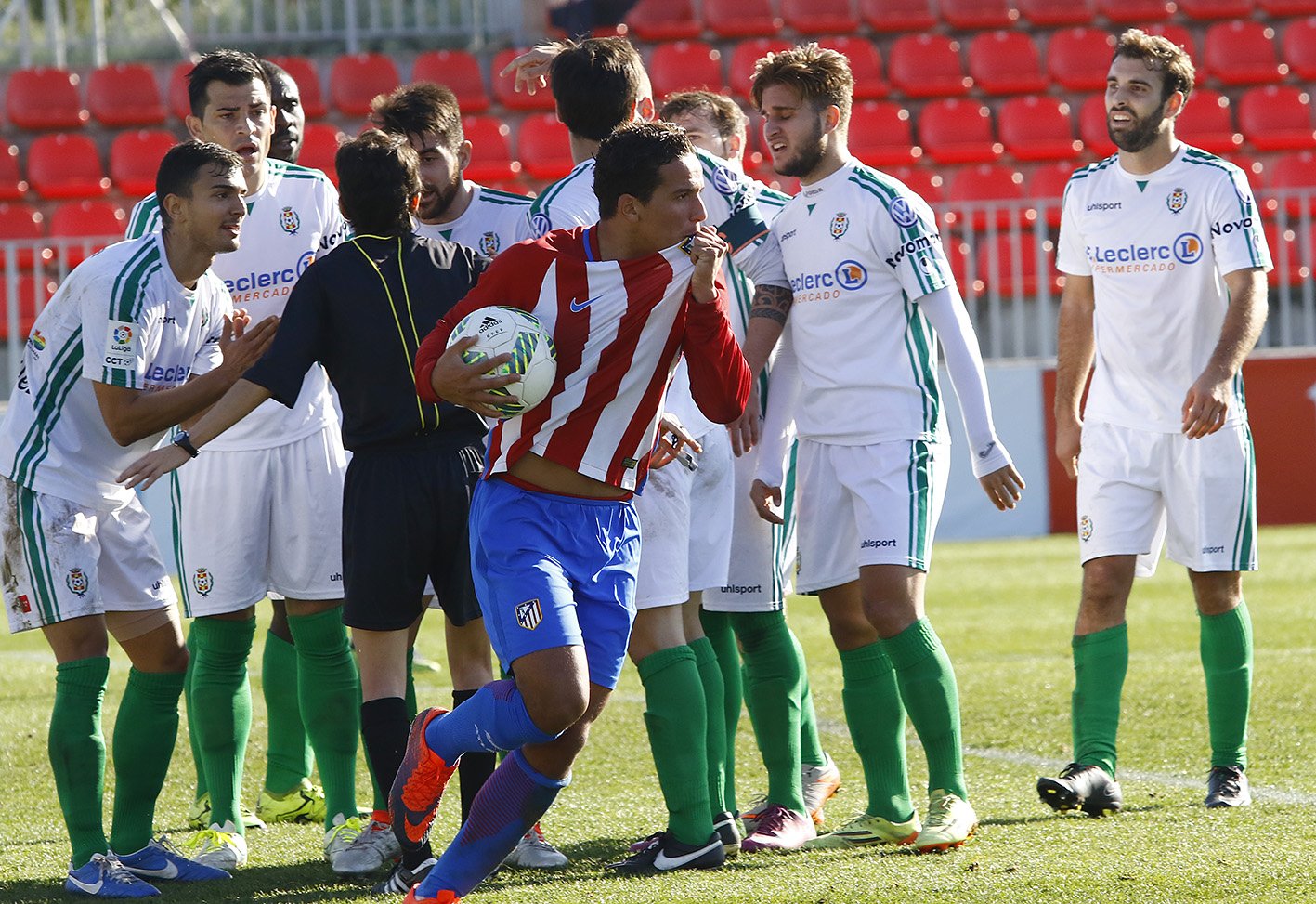 Remontada del Atlético B que le da una importante victoria
