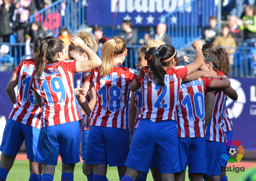 Victoria sufrida que pone líder al Atlético Femenino