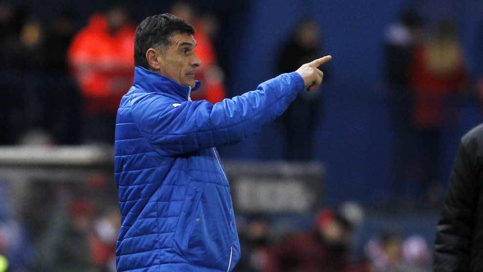 Mendilibar: " El Atleti es un equipo que nunca se rinde"