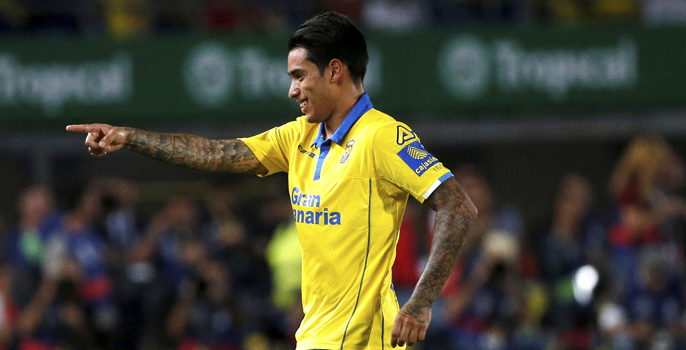 Araujo y Tyronne se caen de la convocatoria: Araujo, durante un partido esta temporada