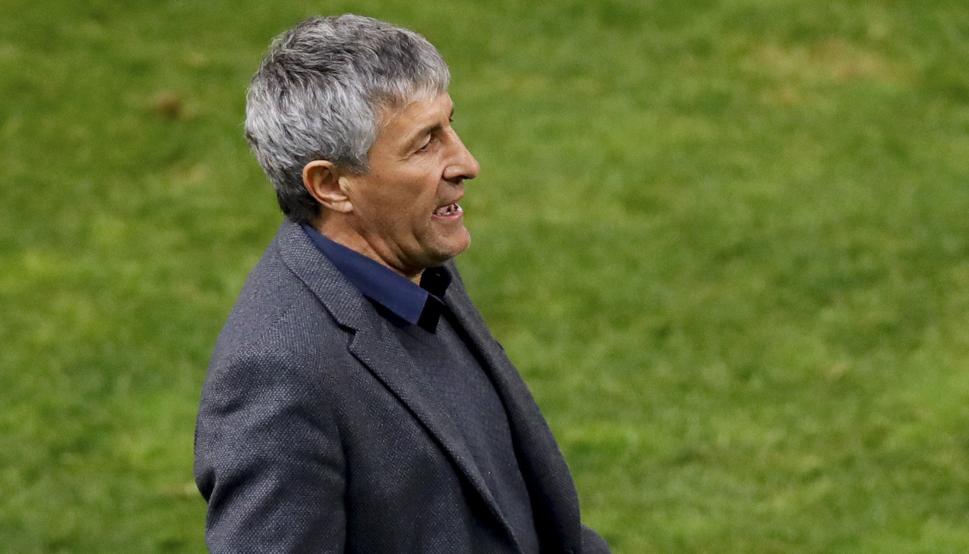 Setién: "Nos quedamos con la satisfacción de haber ganado"