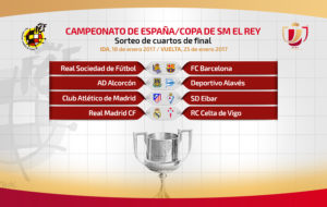 Así quedaron los cruces para los cuartos de final.