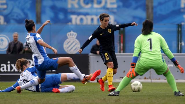 El Atlético Femenino se lleva los tres puntos a Madrid