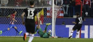 Segunda de las tres paradas de Oblak