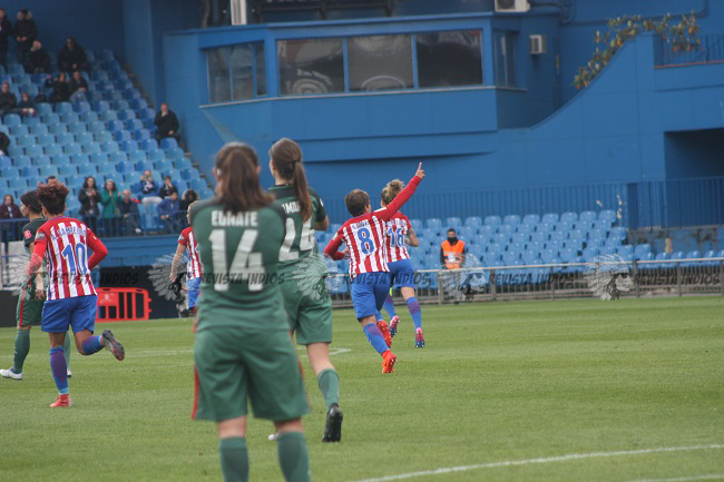 El Atlético Femenino saca un valioso punto del Calderón