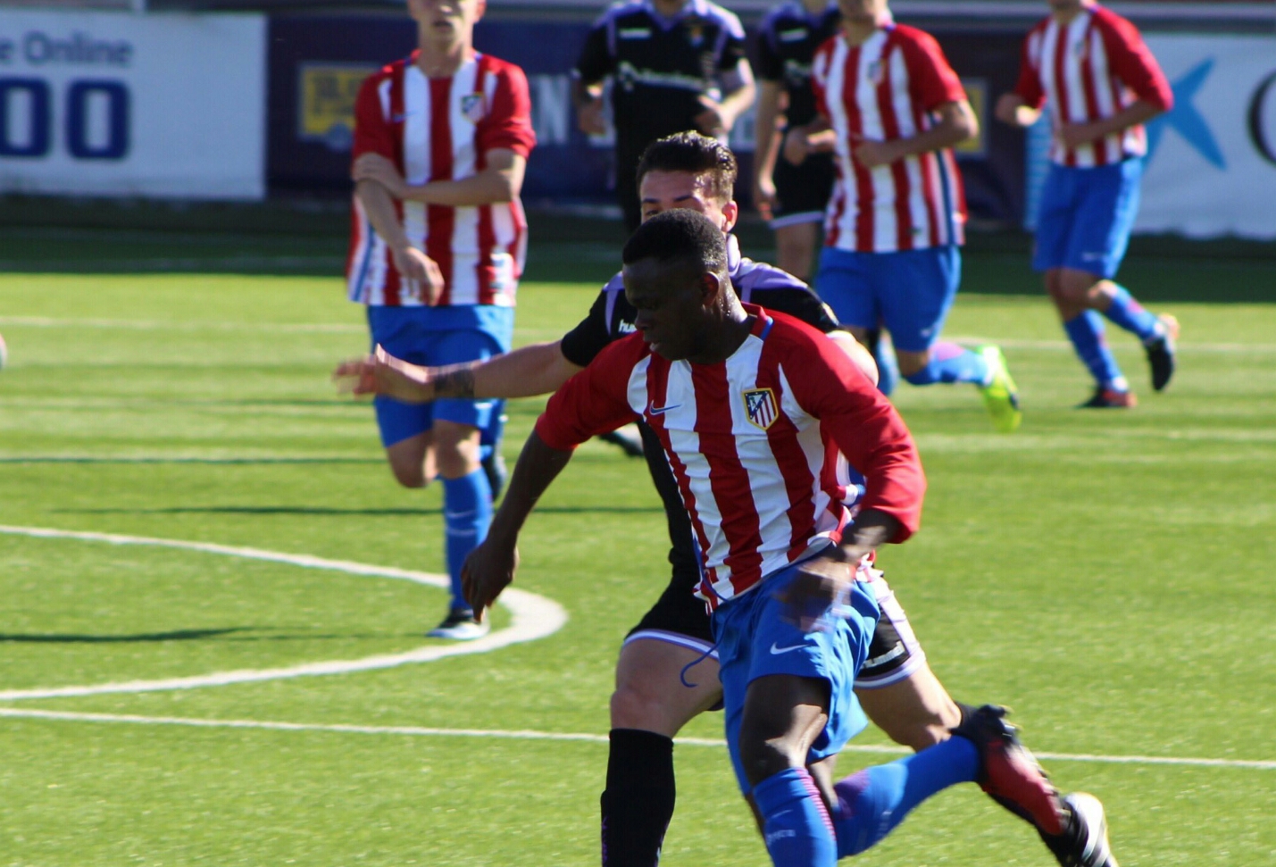 Un tardío gol de Obama da la victoria al Atlético Juvenil DH - Imagen: Cantera Atlética Un tardío gol de Obama da la victoria al Atlético Juvenil DH - Imagen: Cantera Atlética