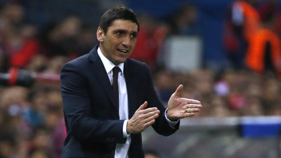 Tayfun Korkut: "No sólo fue Oblak, todos intentaban meter el pie"