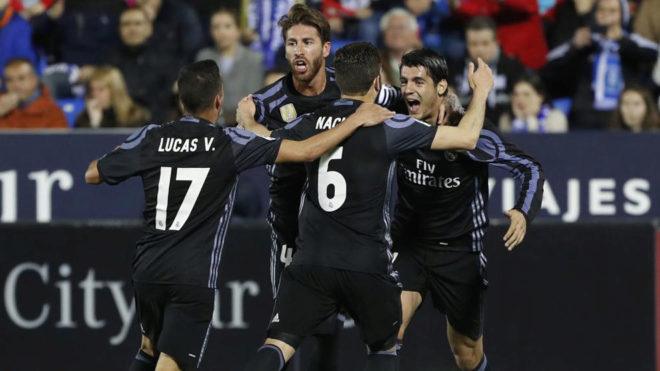 Leganés – Real Madrid: El Real Madrid se impone al Leganés antes de recibir al Atlético