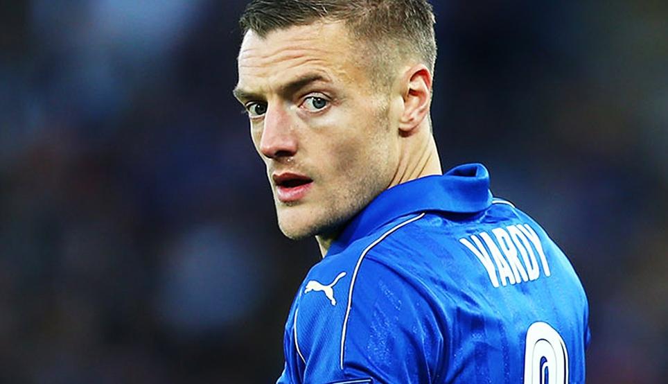 Jamie Vardy lamentó la eliminación de su equipo.