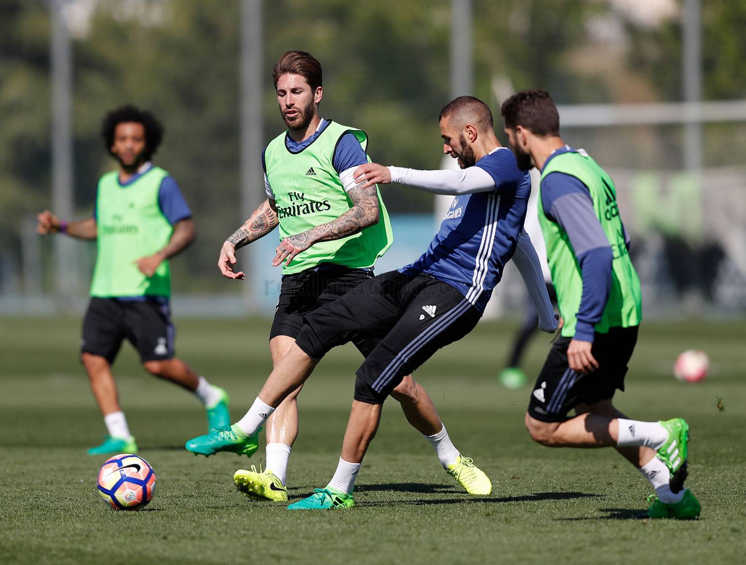 El Real Madrid sólo presenta una baja para mañana.