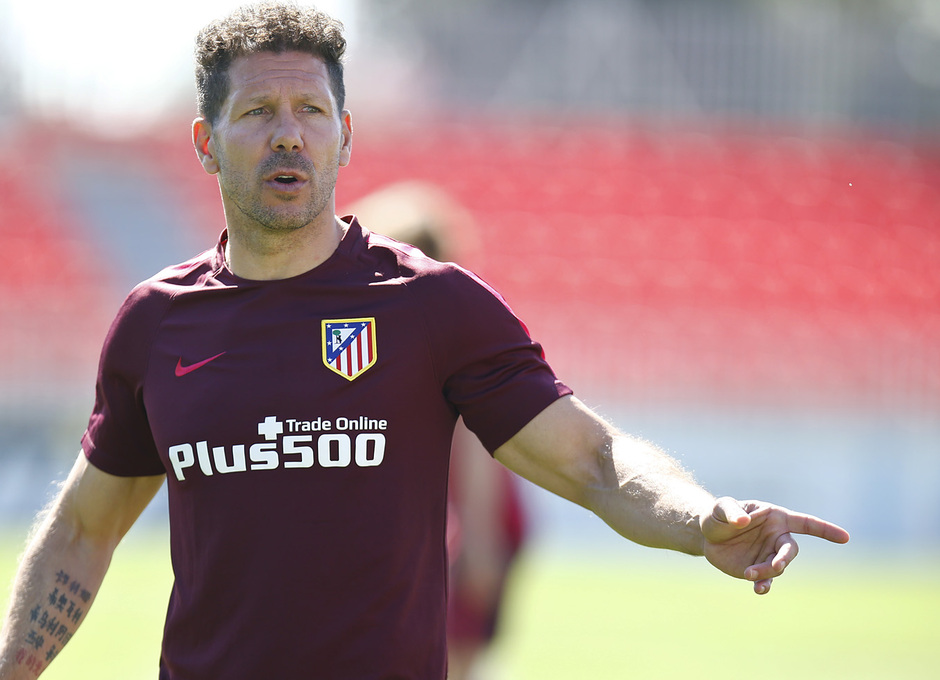 El Atlético vuelve al trabajo de nuevo con Gameiro y Gaitán al margen