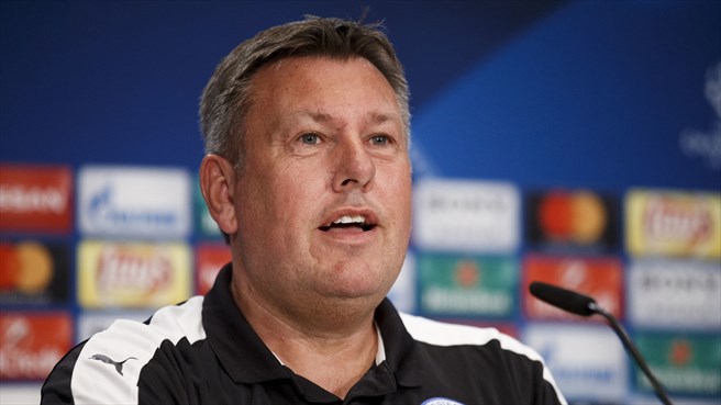 Craig Shakespeare en rueda de prensa
