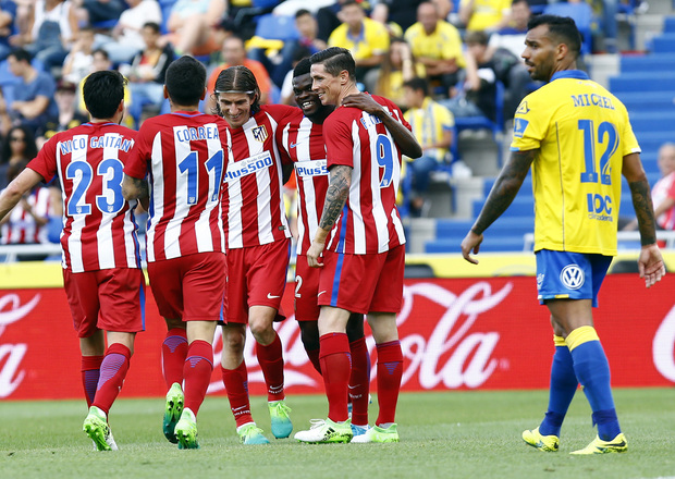 El Atlético podría marcar en el Bernabéu su gol 100 en la temporada