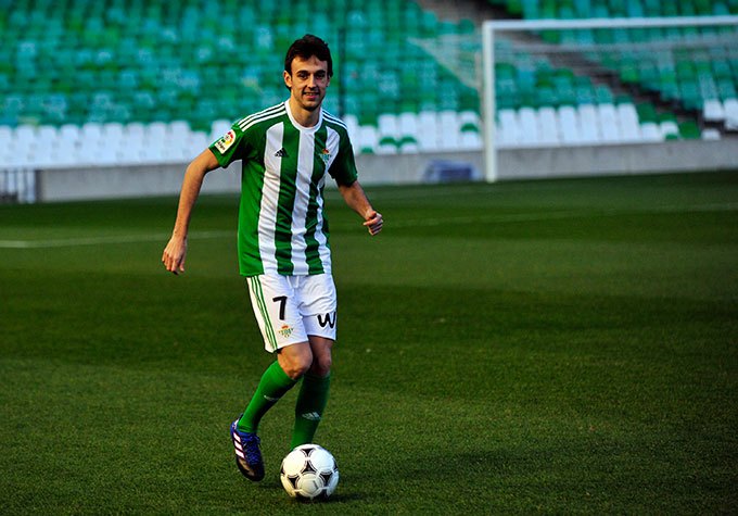 presentacion_rubenpardo_20 Rubén Pardo, en su presentación con el Betis