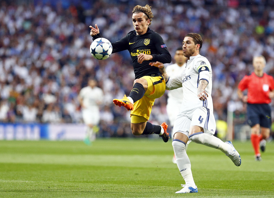 El Atlético buscará la remontada contra el Real Madrid.