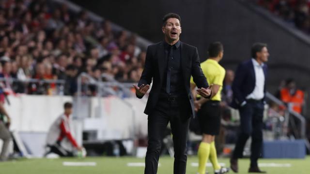 Simeone quedó impresionado con el Wanda Metropolitano.