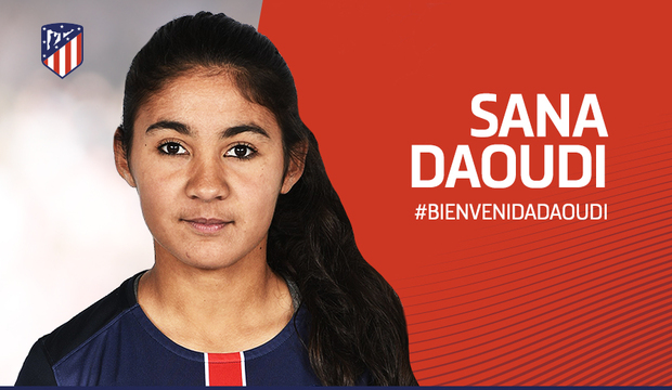 Sana Daoudi jugará cedida en el Atlético Femenino