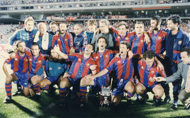 Atlético y Barcelona ya se enfrentaron en La Peineta
