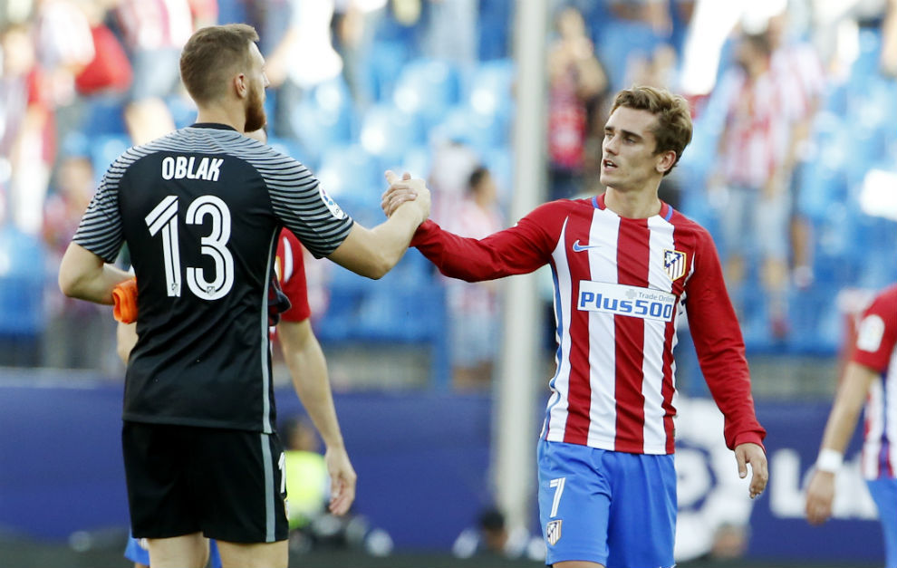 Griezmann y Oblak