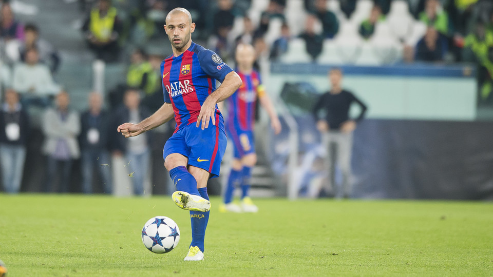 Mascherano llega al Metropolitano con la cabeza en otro sitio