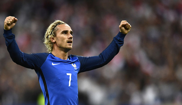 Antoine Griezmann con la selección francesa