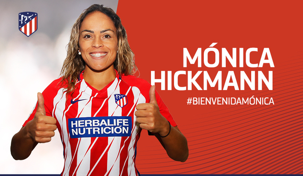 Mónica Hickmann ficha por el Atlético Femenino