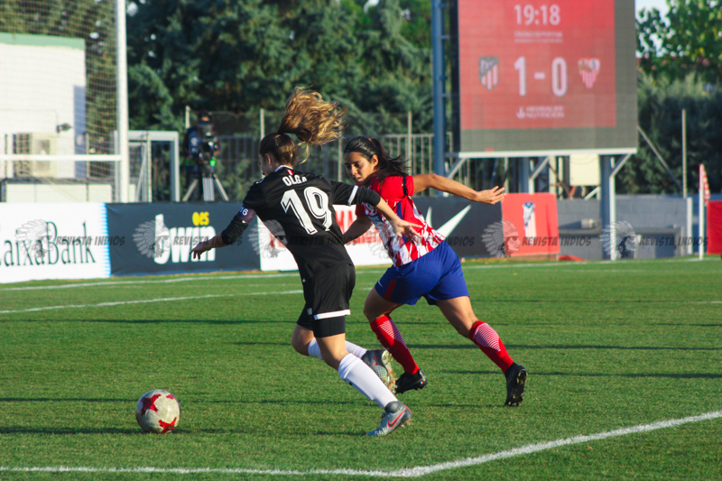 Fotogalería: La victoria del Atlético Femenino ante el Sevilla en imágenes